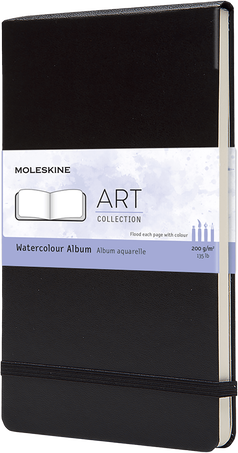 Moleskine Album acquerelloCollezione Art, Nero Novità