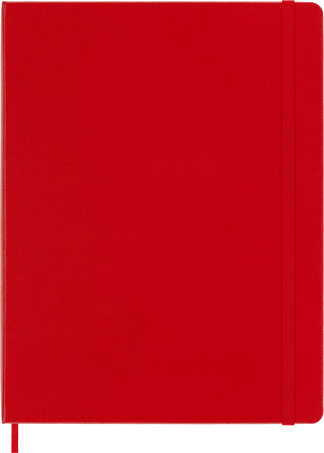 Moleskine Taccuino ClassicCopertina rigida, Rosso Scarlatto In Vendita