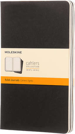 Moleskine Quaderni CahierSet da 3 quaderni, Nero Offerte