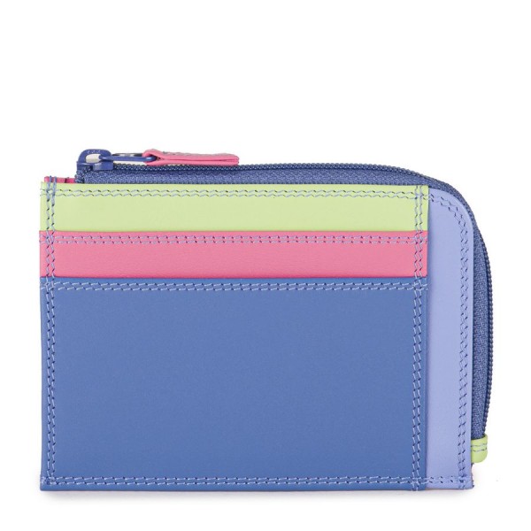 Mywalit Portamonete/Portacarte con zip Viola