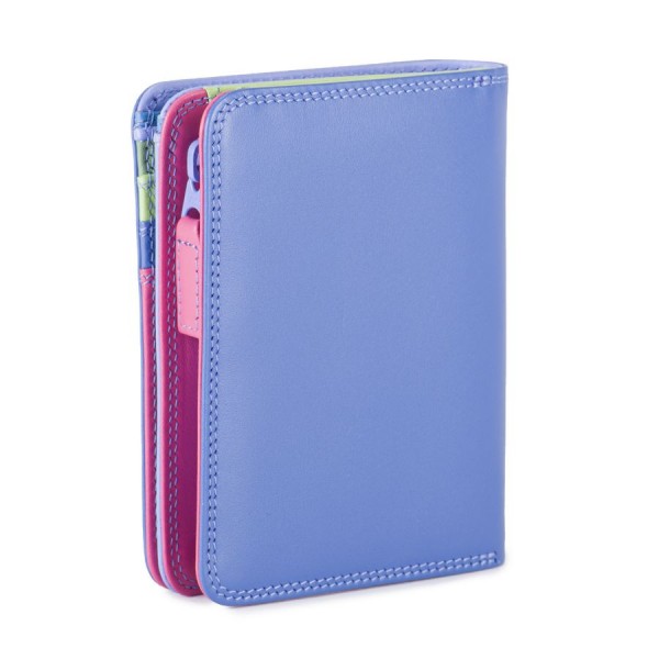 Mywalit Portafoglio con zip medio Viola Pezzi Unici