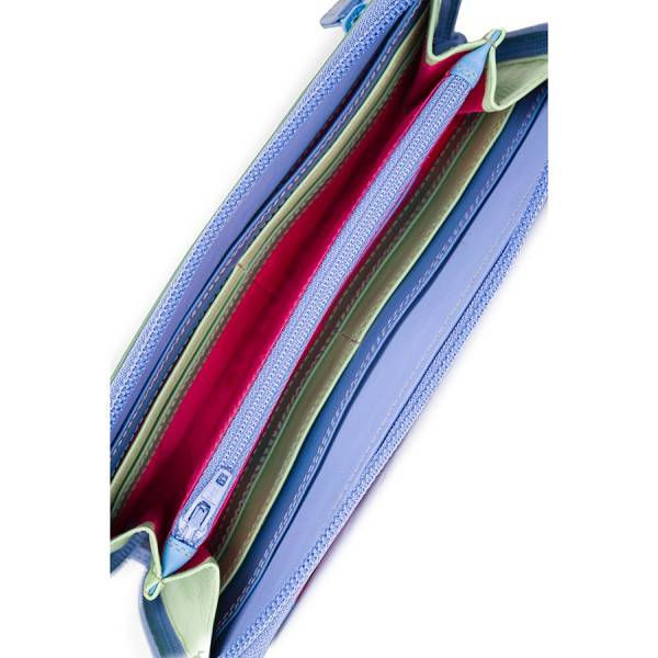 Mywalit Portafoglio con zip grande Viola Promozione Limitata