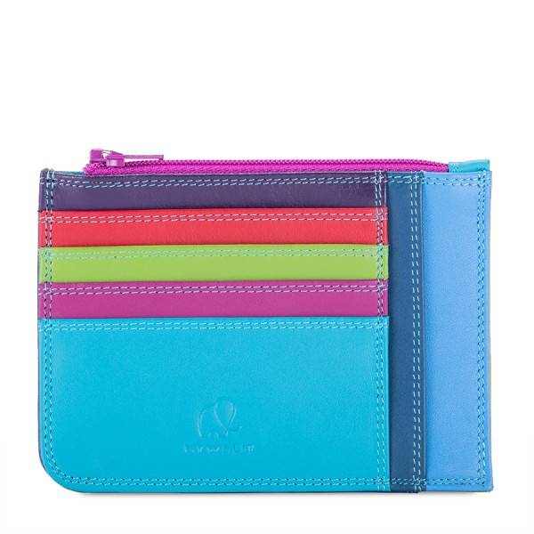 Mywalit Porta carte di credito slim con portamonete Mare