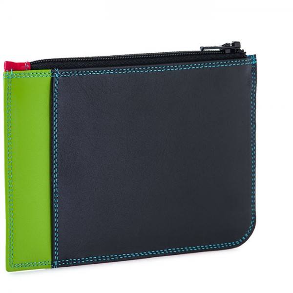 Mywalit Porta carte di credito slim con portamonete Black Pace Sconto
