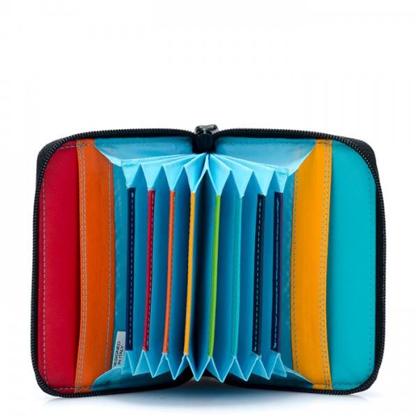 Mywalit Porta carte di credito con zip Black Pace Negozio