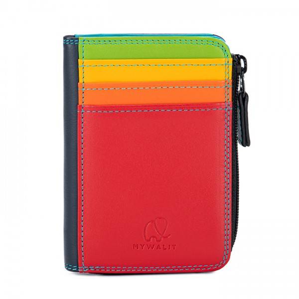 Mywalit Portafoglio piccolo con zip Black Pace Nuova