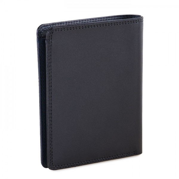 Mywalit Portafoglio standard uomo con tecnologia RFID Nero-Blu Qualità