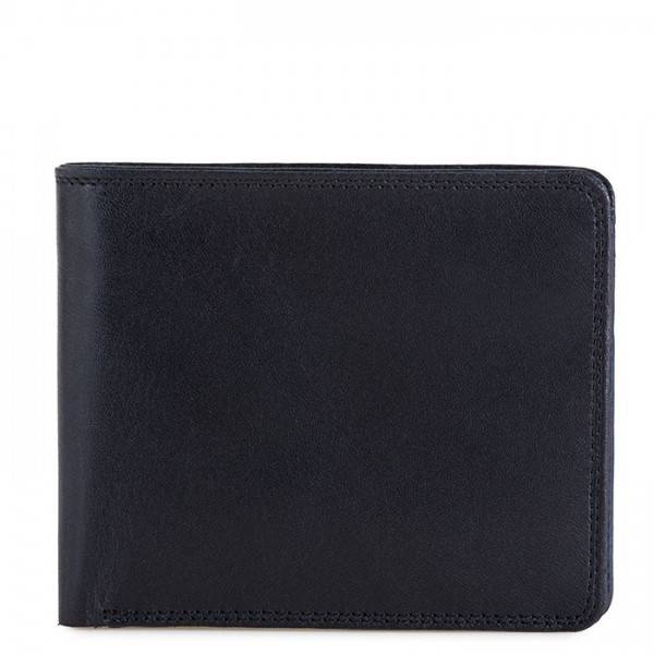 Mywalit Portafoglio da uomo con portamonete e tecnologia RFID Nero-Blu Acquista Ora