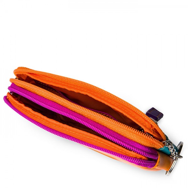 Mywalit Portafoglio/Astuccio in Pelle con doppia Zip Copacabana In Linea