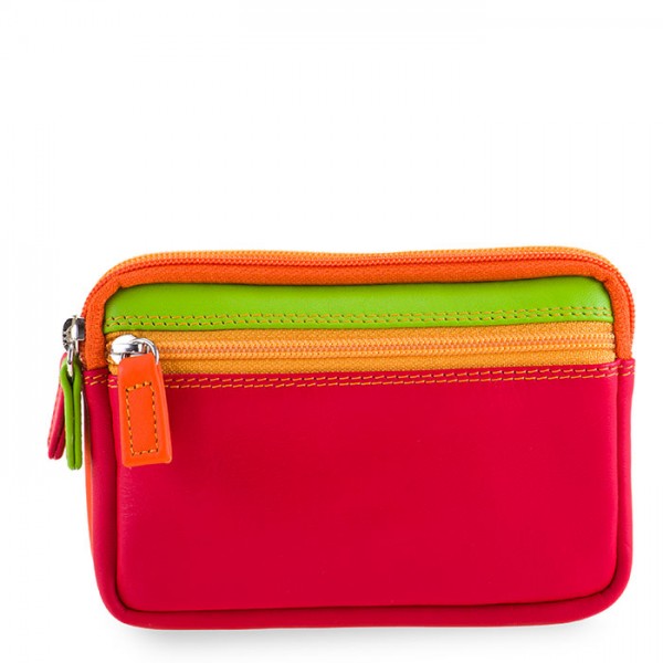 Mywalit Portafoglio/Astuccio in Pelle con doppia Zip Jamaica