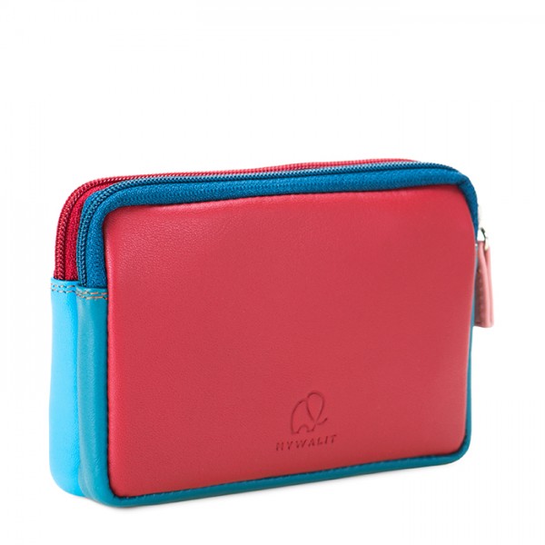 Mywalit Portafoglio/Astuccio in Pelle con doppia Zip Vesuvio Vendita