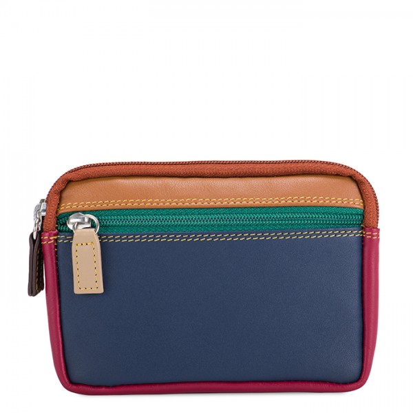 Mywalit Portafoglio/Astuccio in Pelle con doppia Zip Bosco Pezzi Unici
