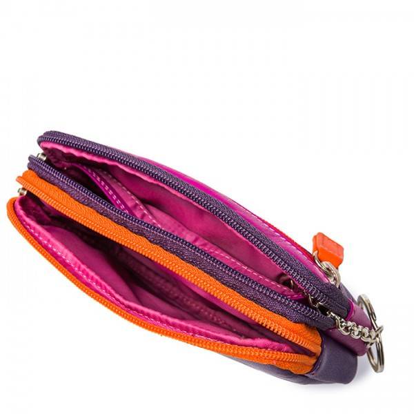 Mywalit Portafoglio/Astuccio in Pelle con doppia Zip Sangria Multi Negozi Online