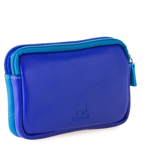 Mywalit Portafoglio/Astuccio in Pelle con doppia Zip Seascape Acquista Ora