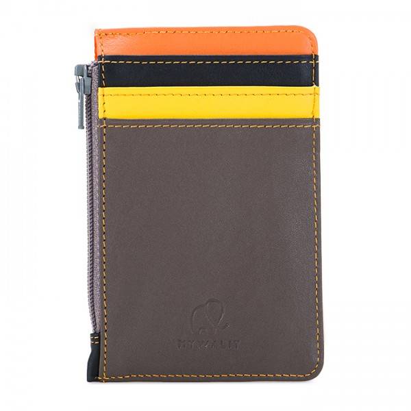 Mywalit Porta carte di credito con portamonete Fumo Shopping Online