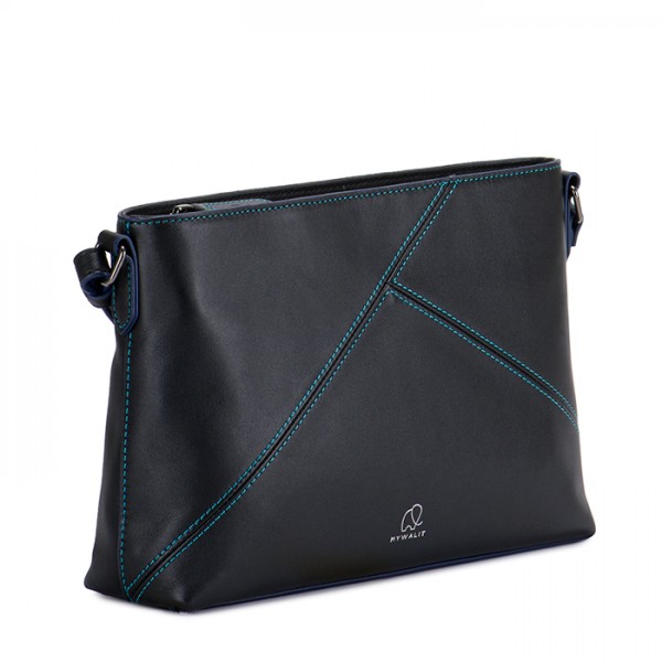 Mywalit Borsa a tracolla Carrara Nero In Saldo
