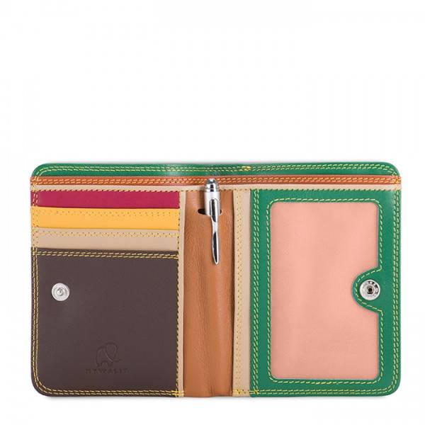 Mywalit Portafoglio con zip medio Bosco Economico