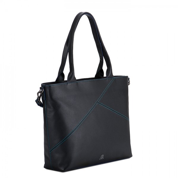 Mywalit Borsa Shopper Carrara Nero Vendita Calda