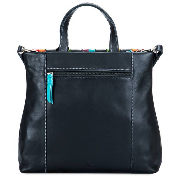 Mywalit Borsa Shopper Laguna in pelle e camoscio Nero I Più Venduti