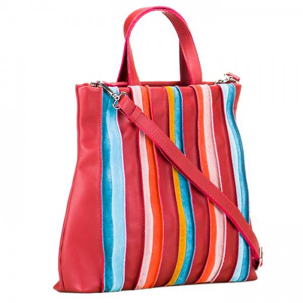 Mywalit Borsa Shopper Laguna in pelle e camoscio Vesuvio Vendite Flash