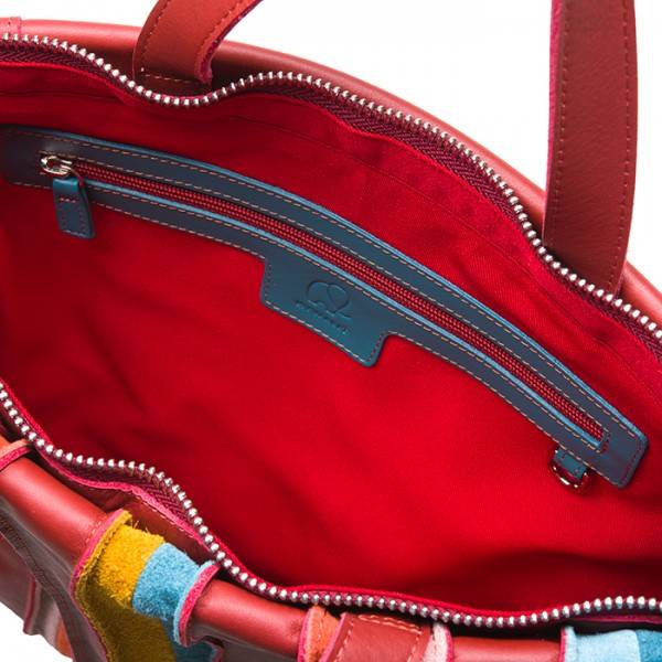 Mywalit Borsa Shopper Laguna in pelle e camoscio Vesuvio Vendite Flash