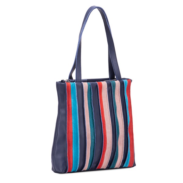 Mywalit Borsa shopping Laguna piccola Blu Negozio