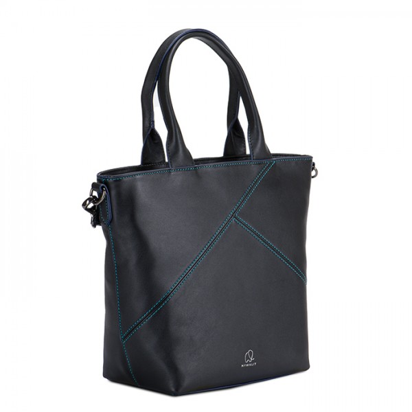Mywalit Borsa con manici Carrara Nero Italia