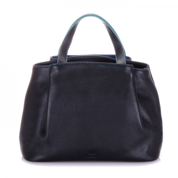 Mywalit Borsa con manici Verona media Black Pace 2025