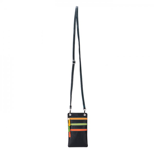 Mywalit Organiser con tripla zip da collo Black Pace Negozi Online