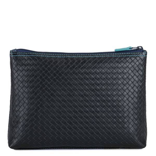 Mywalit Make-Up Case Grande Linea Embossed Nappa Black Pace 2025