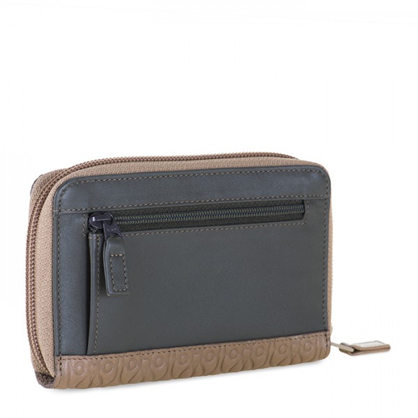 Mywalit Portafoglio con zip Collezione Elefante Mink Nuova