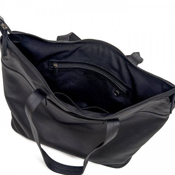 Mywalit Borsa Shopper Bergamo Nero Grandi sconti