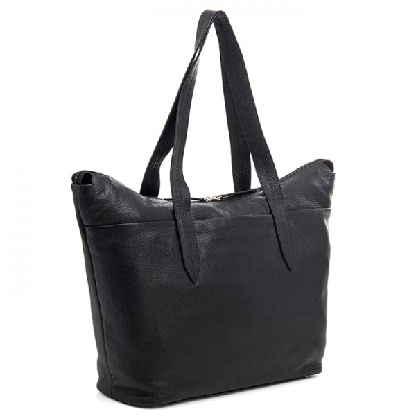 Mywalit Borsa Shopper Bergamo Nero Grandi sconti