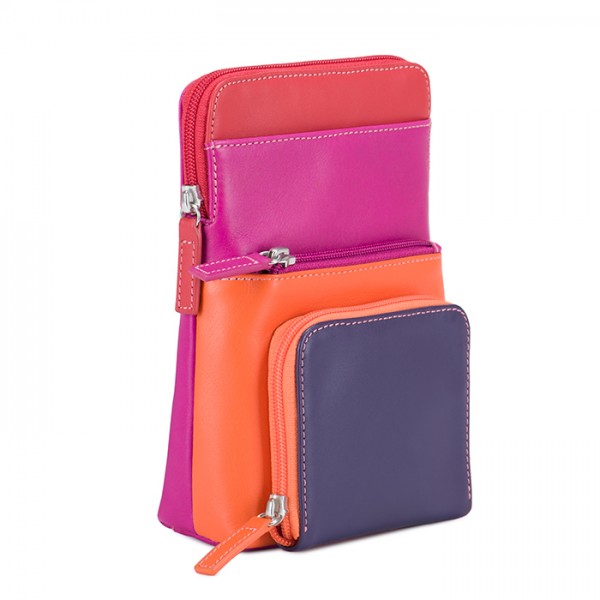 Mywalit Organiser con tripla zip Sangria Multi In Linea