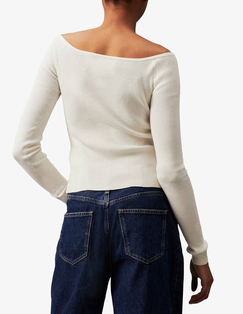 Calvin Klein Jeans Cardigan in misto cotone Novità
