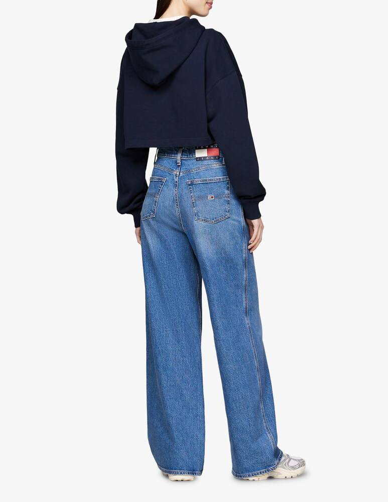 Tommy Jeans Felpa con cappuccio in cotone Sconto