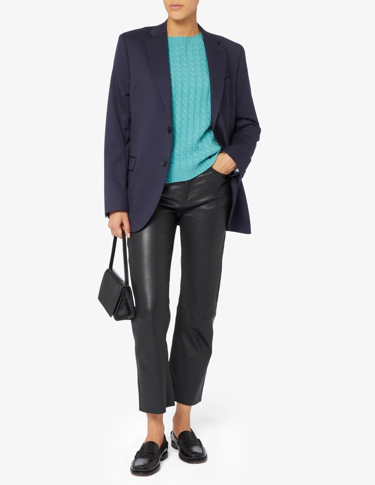 Elizabeth Ascot Maglione scollo a barca con treccia Outlet