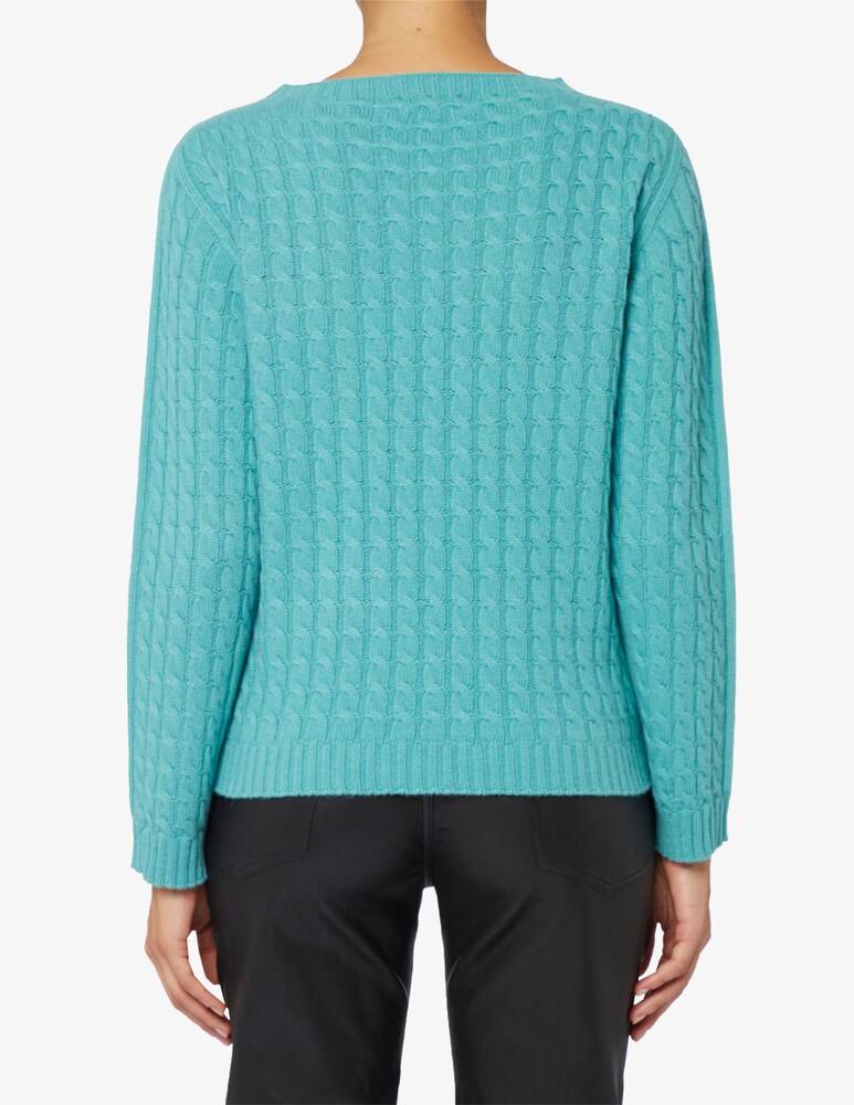 Elizabeth Ascot Maglione scollo a barca con treccia Outlet