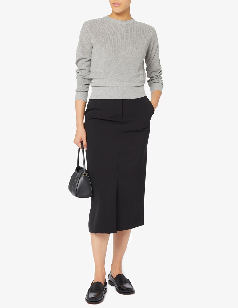 EMME Marella Kiku manica lunga fitted lurex Presa