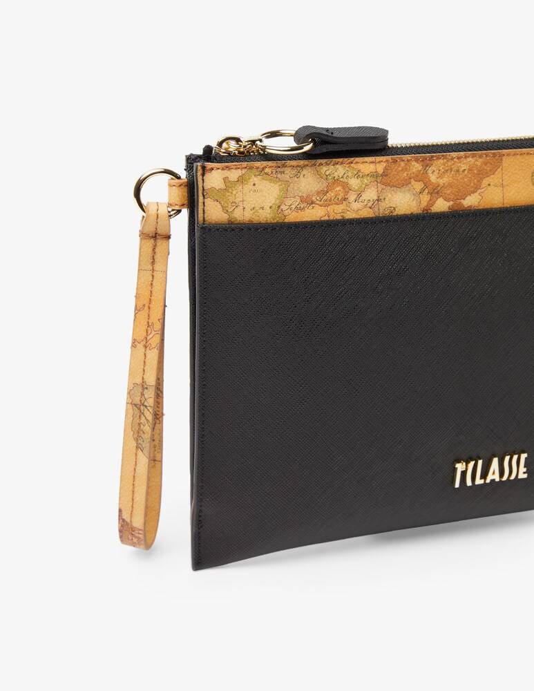 Alviero Martini Clutch piatta con polsiera In Saldo