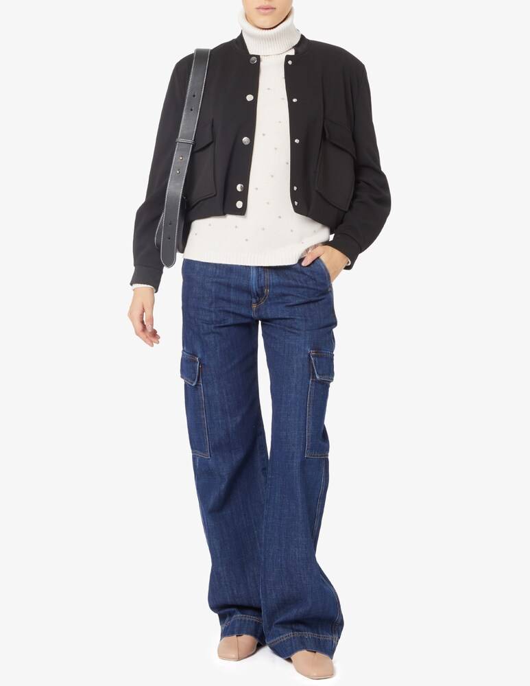 Elizabeth Ascot Maglione in misto lana Shopping Online