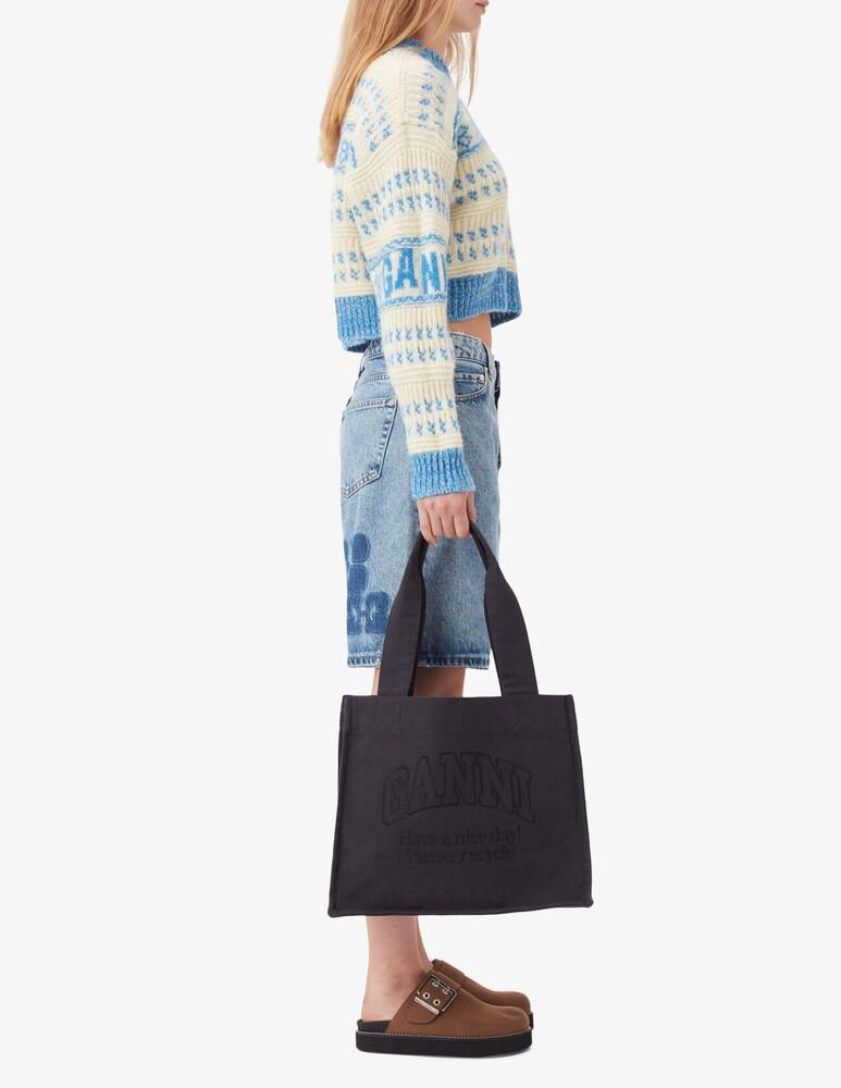 Ganni Borsa shopper Convenienza