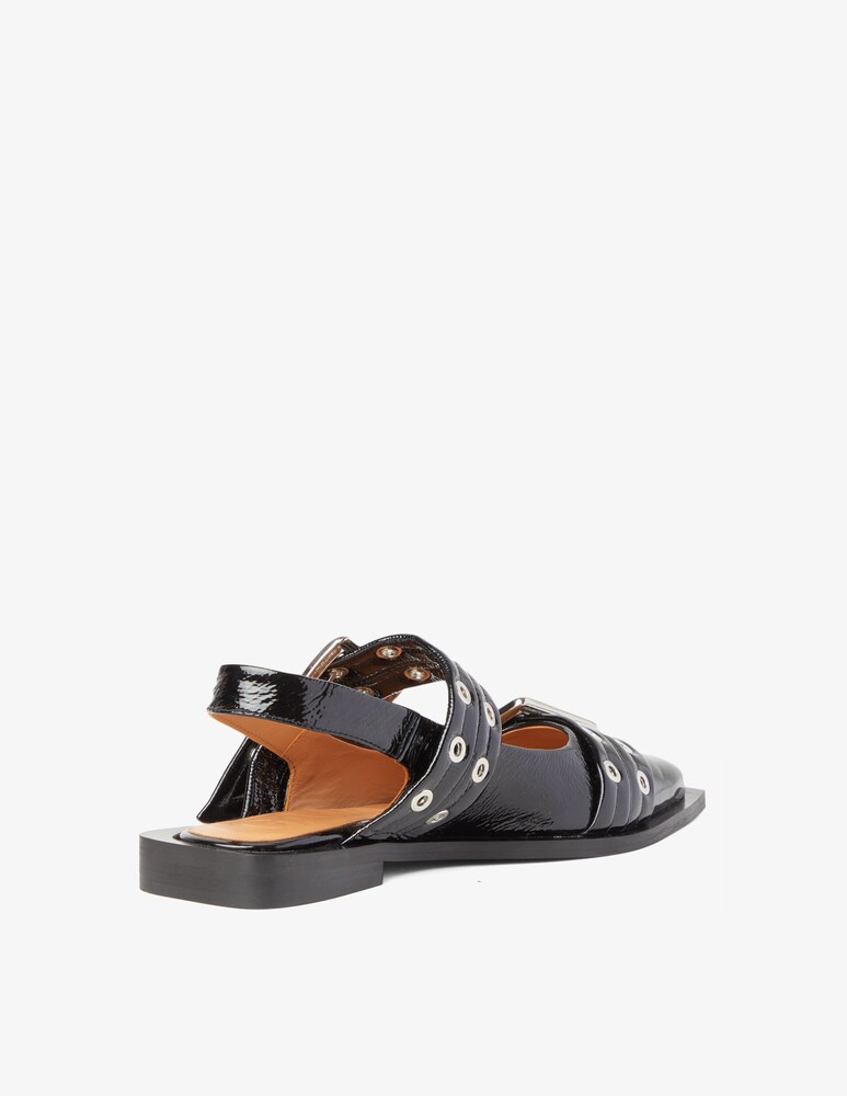 Ganni Ballerina Feminine Buckle Novità