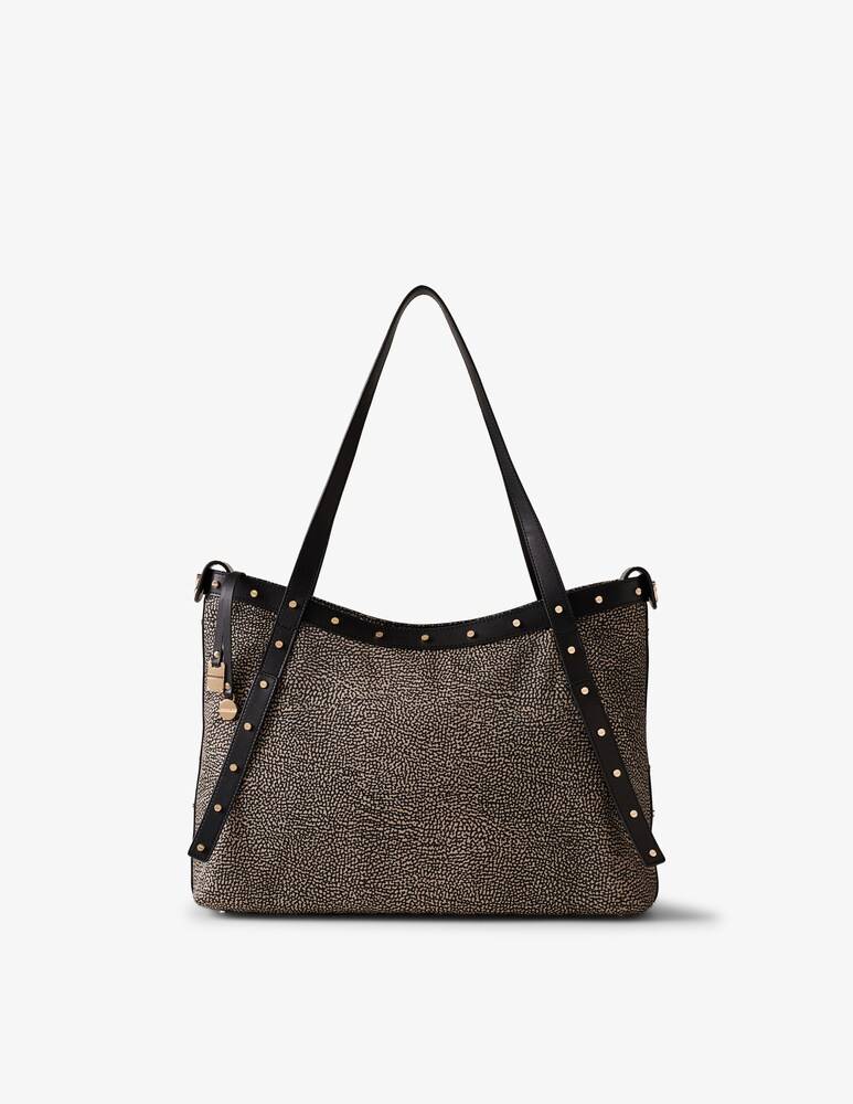 Borbonese Borsa shopper Metropole L Presa