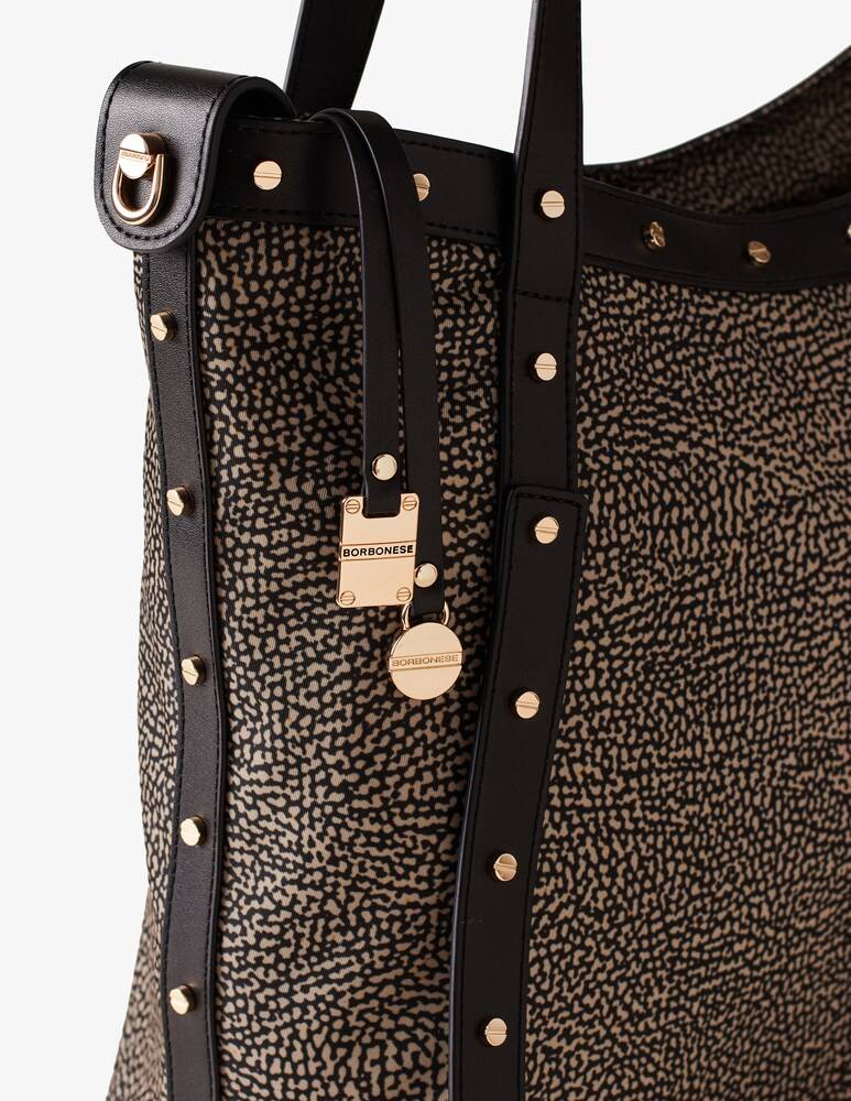 Borbonese Borsa shopper Metropole L Presa