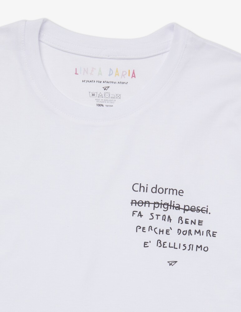 Linea Daria T-shirt Chi dorme Saldi Di Fabbrica
