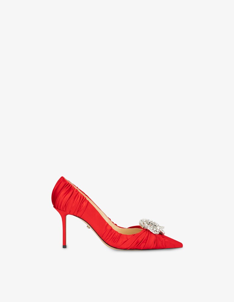 Mach & Mach Décolleté Galaxy in raso Negozio