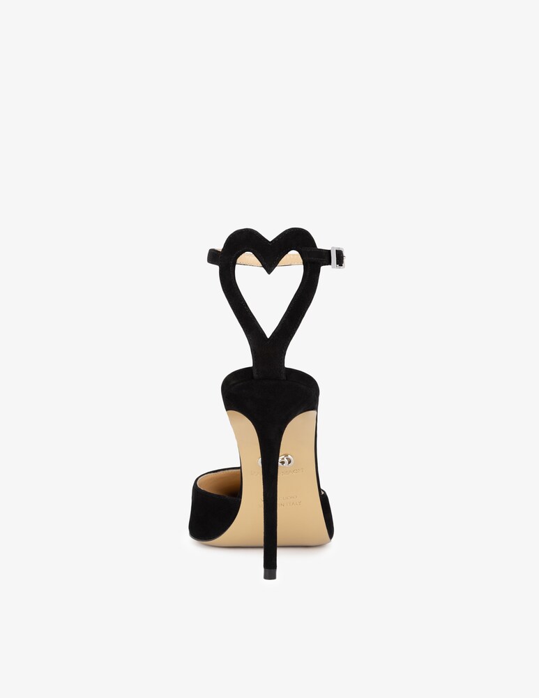 Mach & Mach Décolleté a punta con dettaglio in cuore Pezzi Unici