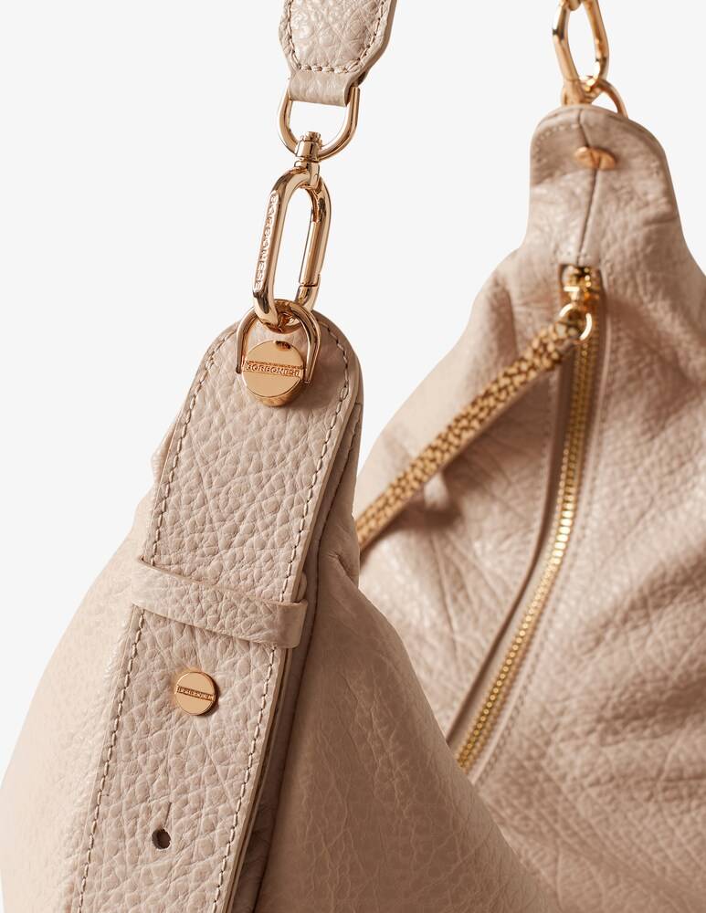 Borbonese Borsa hobo Oyster 2025