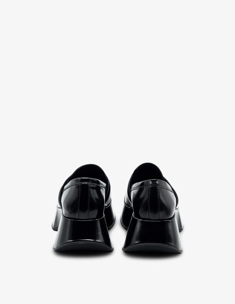 Vic Matié Mocassino in lattice in pelle Shopping Online